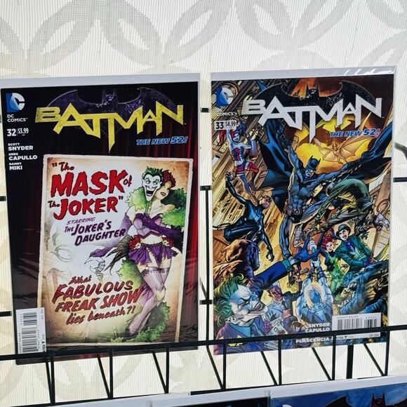 New 52 Batman 30-36 38-39 Variant Lot Lego Selfie Alfred E Nueman Mad Bombshell - Picture 3 of 6